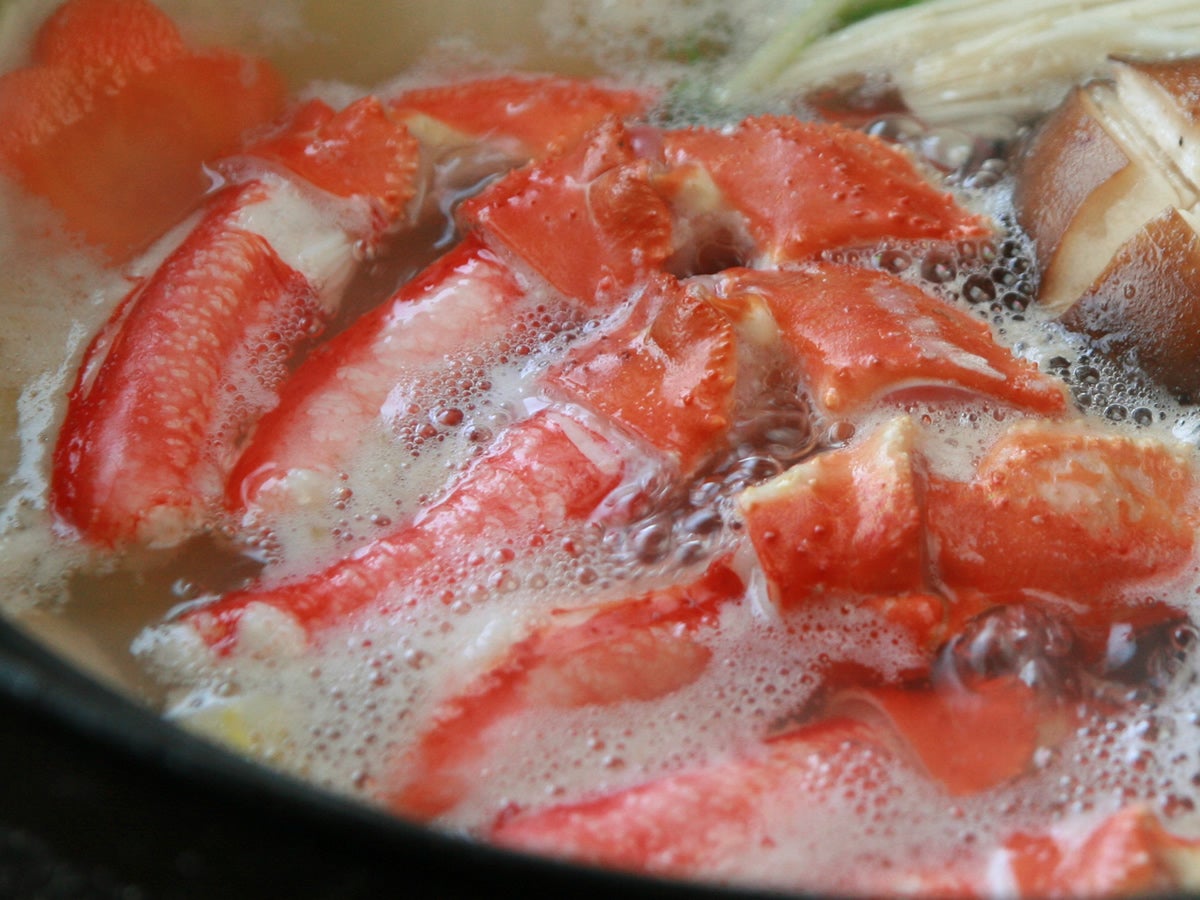  本ずわいがにのツメ元4Lサイズ