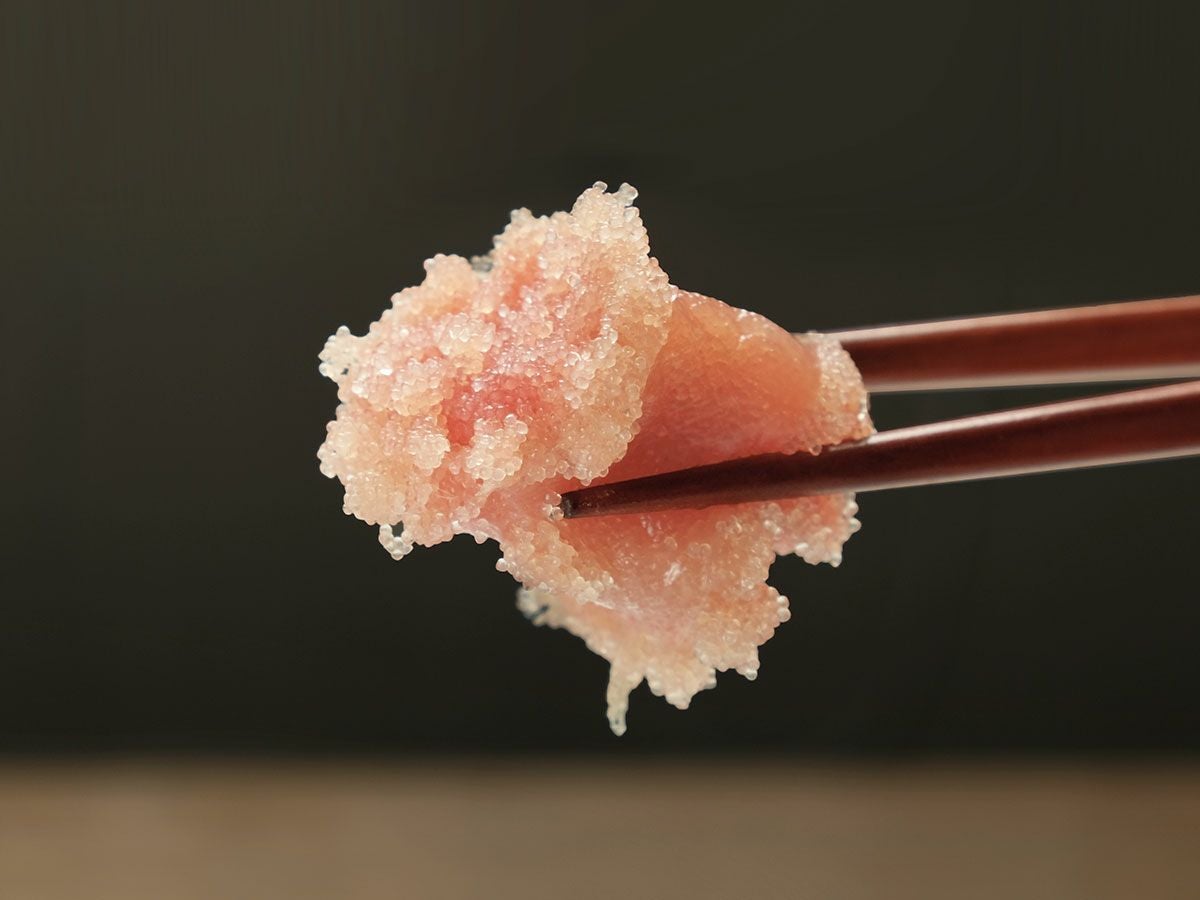 道場の無着色たらこ