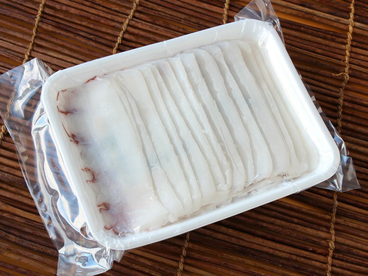 まかない用北海道産たこしゃぶ450g