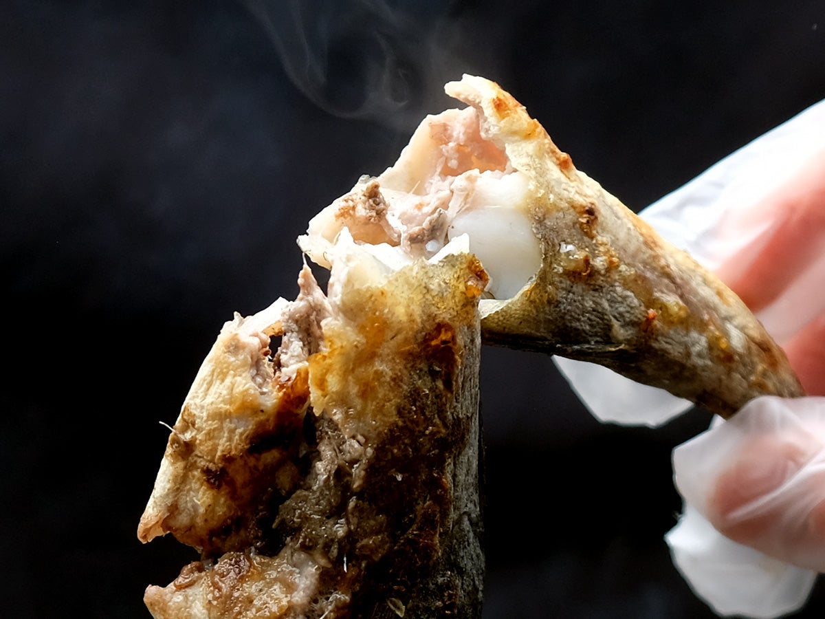 根室名産生干し氷下魚(コマイ)